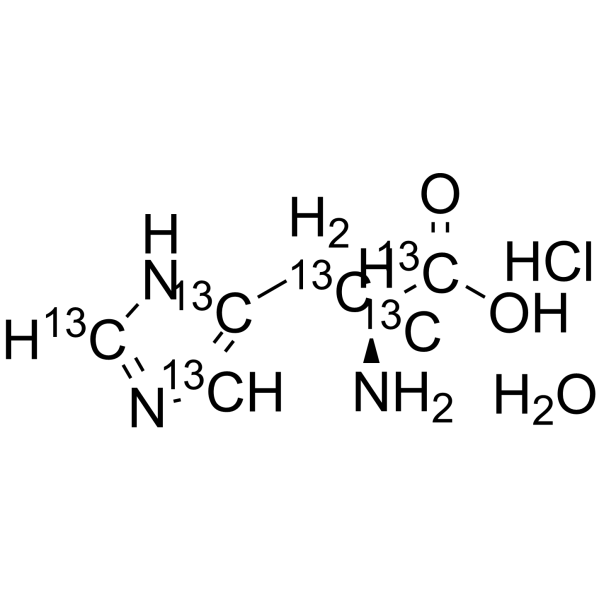 L-Histidine-13C6 hydrochloride hydrate (H-His-OH-13C6 (hydrochloride hydrate)) 201740-88-7